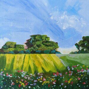 Original Painting Landscape Wall Art Home Decor